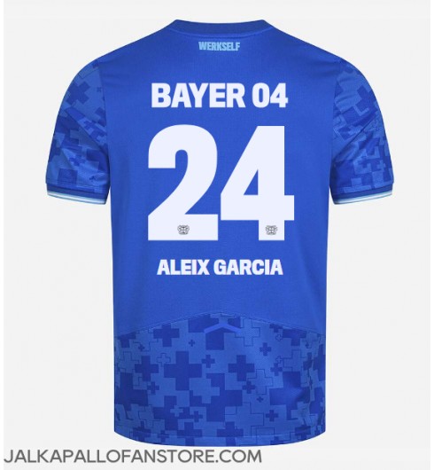 Bayer Leverkusen Aleix Garcia #24 Kolmaspaita 2025-26 Lyhythihainen Bayer Leverkusen Aleix Garcia #24 Kolmaspaita 2025-26 Lyhythihainen